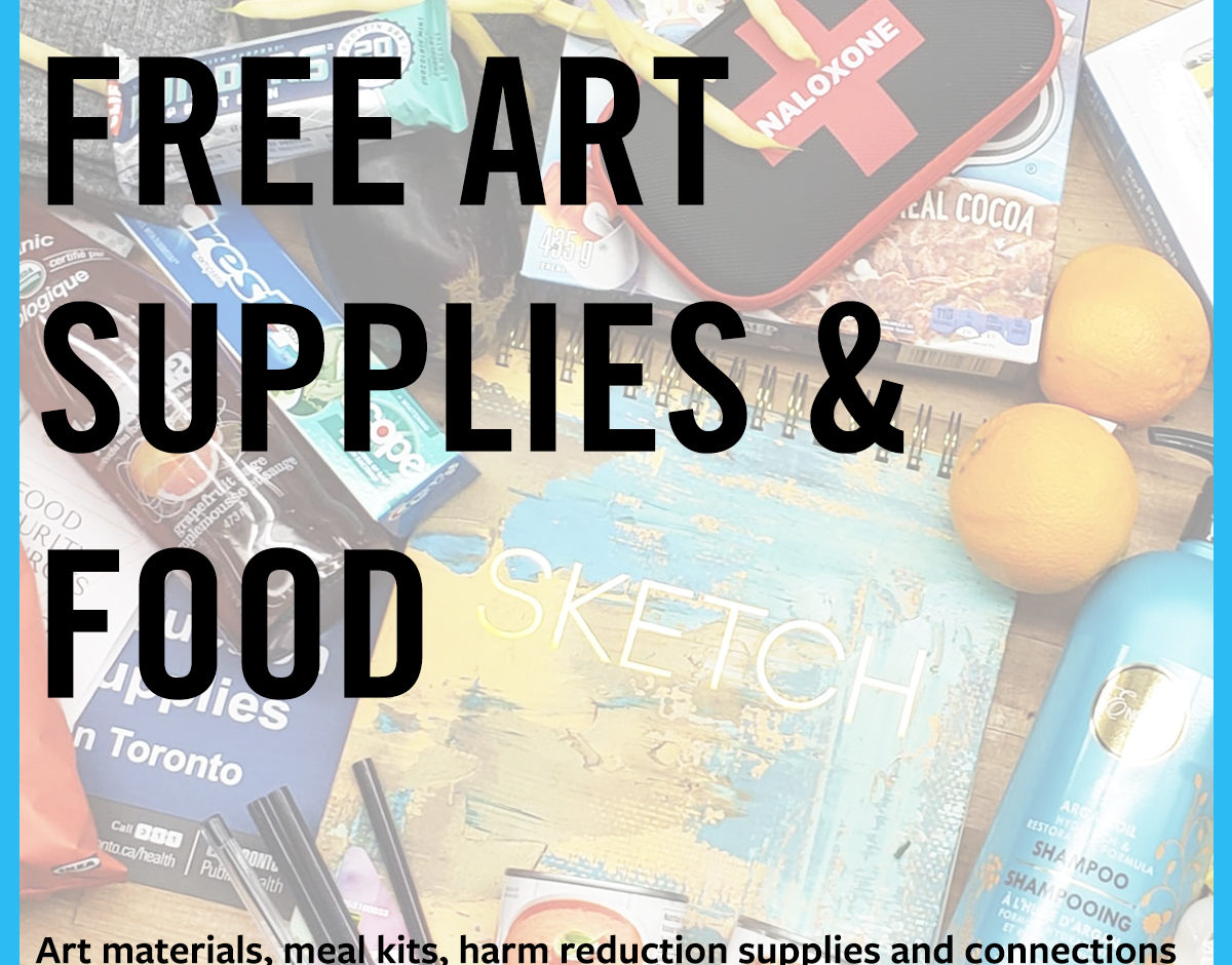 Free Art Kit & Food Supplies (Register in Advance) SKETCH Working Arts